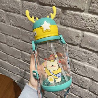Bình Nước Hình Sừng Hươu Dễ Thương Cho Bé