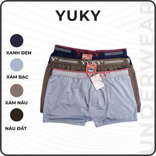 Combo 2 tặng 1 QuầnLót Nam Cao Cấp Thun Lạnh Thương Hiệu YUKY Y46 Siêu Thoáng Co Giãn Siêu Bền