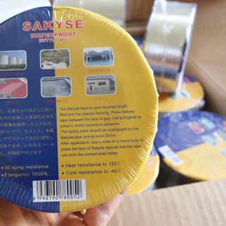 Băng keo chống thấm Sakyse Nhật bản (Rộng 5cm x Dài 5m)