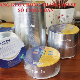 Băng keo chống thấm Sakyse Nhật bản (Rộng 5cm x Dài 5m)