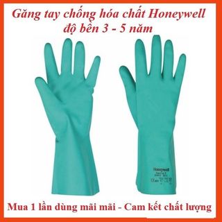 Găng tay chống hóa chất Honeywell, chống nước, chống dầu, chống axit giá rẻ giá sỉ