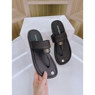 DÉP LÊ sỏ ngón đế cao su B8 mũi tròn