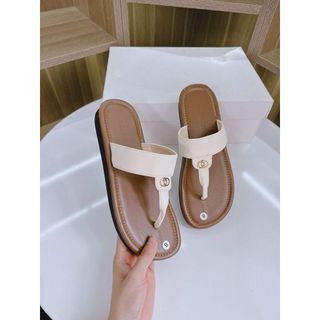 DÉP LÊ sỏ ngón đế cao su B8 mũi tròn