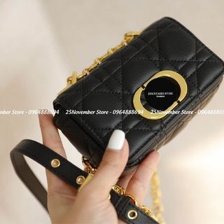 𝐓𝐔́𝐈 𝐗𝐀́𝐂𝐇 Nữ Cao Cấp 𝐂𝐀𝐑𝐎 𝐌𝐈𝐂𝐑𝐎 - Size: 12.5cm - Màu Đen