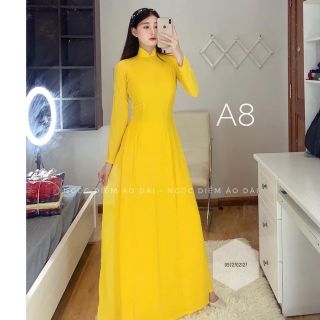 Áo dài 4 tà lụa loại 1