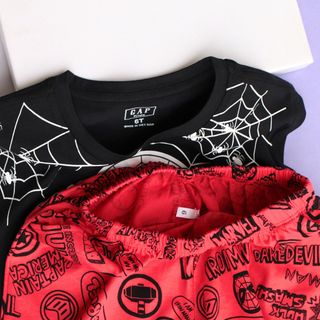 Bộ sát nách dành cho bé trai, chất liệu cotton mềm mịn, thấm hút mồ hôi tốt