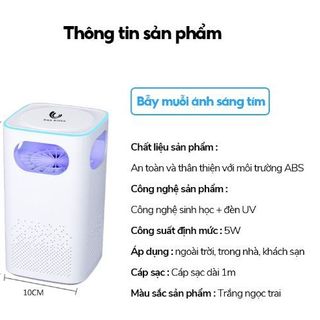 ĐÈN BẮT MUỖI VÀ CÔN TRÙNG THÔNG MINH LKS- 2019