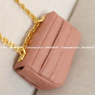 𝐓𝐔́𝐈 𝐗𝐀́𝐂𝐇 Nữ Cao Cấp 𝐂𝐀𝐑𝐎 𝐌𝐈𝐂𝐑𝐎 - Size: 12.5cm - Màu Hồng