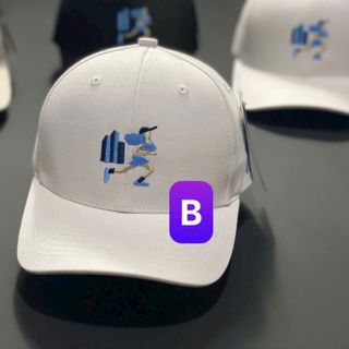 Mũ lưỡi trai thêu cô gái chạy bộ CQ