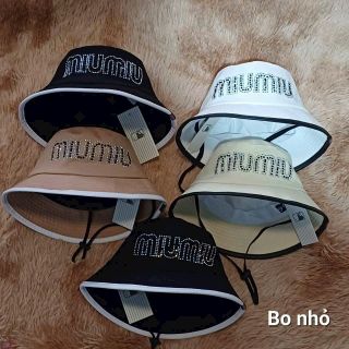 Mũ bucket trẻ em đủ mẫu thêu hoặc đính hạt CQ