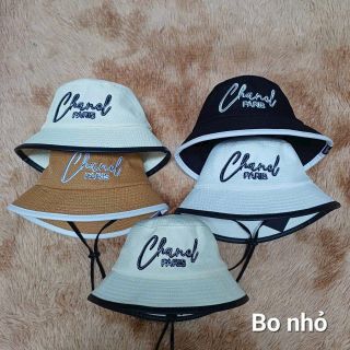 Mũ bucket trẻ em đủ mẫu thêu hoặc đính hạt CQ