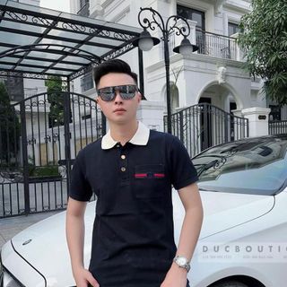 ÁO THUN NAM THÊU LOGO CHẤT COTTON 65 - 35 GIÁ SỈ GIÁ BUÔN