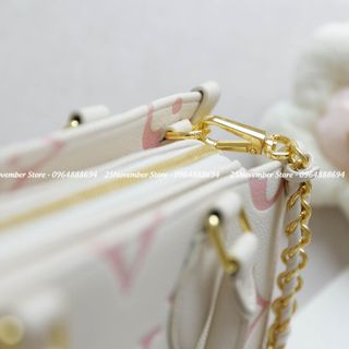 T𝒖́𝒊 𝒙𝒂́𝒄𝒉  Nữ Cao Cấp 𝑶𝑵𝑻𝑯𝑬𝑮𝑶 - Màu Trắng - Size: 25cm