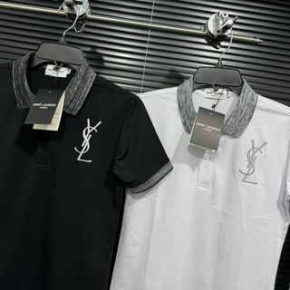ÁO THUN NAM CỔ BẺ POLO PHỐI BO CỔ THÊU LOGO , CHẤT COTTON 65 -35 GIÁ SỈ GIÁ BUÔN