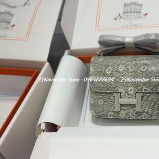 𝐓𝐔́𝐈 𝐗𝐀́𝐂𝐇  Nữ Cao Cấp 𝐂𝐎𝐍𝐒𝐓𝐀𝐍𝐂𝐄 𝐎𝐌𝐁𝐄𝐑 𝐋𝐈𝐙𝐀𝐑𝐃 - Size: 19cm - Da Thằn Lằn