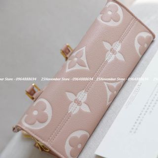 T𝒖́𝒊 𝒙𝒂́𝒄𝒉  Nữ Cao Cấp 𝑶𝑵𝑻𝑯𝑬𝑮𝑶 - Màu Hồng - Size: 25cm