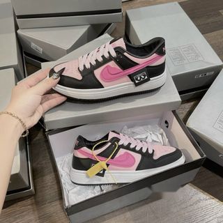 Giày thể thao nữ da mềm Full box QC, kiểu dáng unisex rất dễ phối đồ, đế cao su êm chân