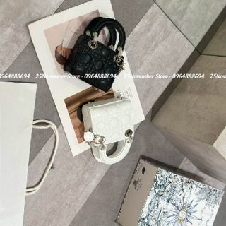 𝐓𝐮́𝐢 𝐗𝐚́𝐜𝐡 Nữ Cao Cấp   𝐋𝐀𝐃𝐘 𝐌𝐈𝐂𝐑𝐎 - Size: 14cm - Màu Đen