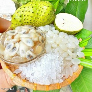 Đác Rim Mãng Cầu Đường Phèn Hủ 1kg (Thùng 50 Hủ)