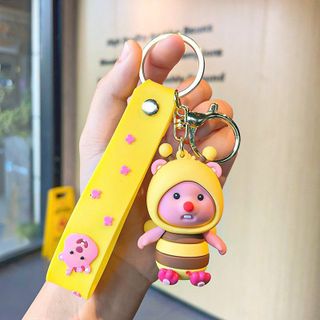 MÓC KHÓA LOOPY CAPYBARA KÈM DÂY