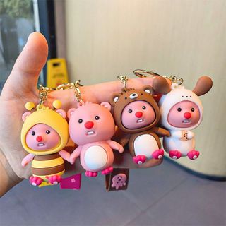 MÓC KHÓA LOOPY CAPYBARA KÈM DÂY