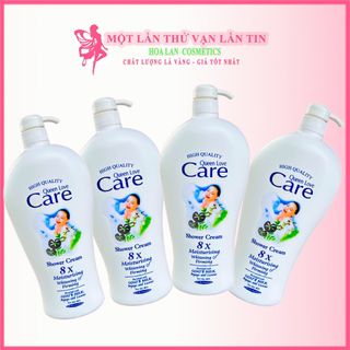 Sữa Tắm Dê 8x White Care 1200ml