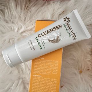 Sữa rửa mặt lúa mạch hana white