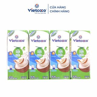 [Lốc 4 hộp] Sữa dừa UHT Vietcoco 180ml giá sỉ