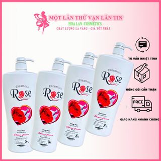 Sữa Tắm Dê Rose 1200ml | Sữa Tắm Trắng Da