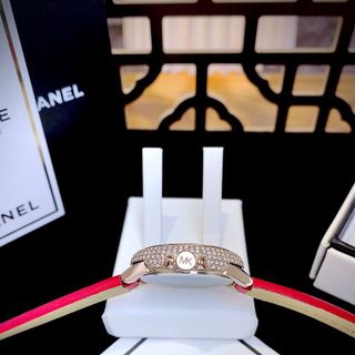 MICHAELL KORSSs Limited Edition Camille Red Leather Watch MK4701