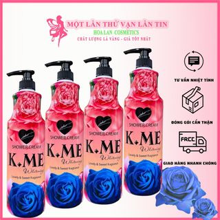 Sữa Tắm Trắng Da Kme 1200ml | Sữa Tắm Hương Nước Hoa Hồng thái lan