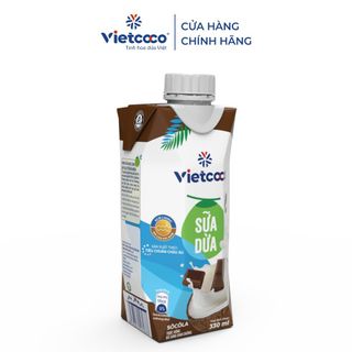 Sữa dừa Socola UHT Vietcoco hộp 330ml giá sỉ