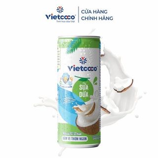 Sữa dừa lon nhôm Vietcoco 240ml giá sỉ