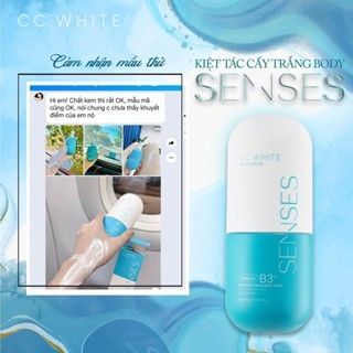 Kem body dưỡng trắng da SENSES CC. WHITE, kem dưỡng ẩm đẹp da toàn thân...