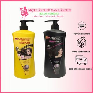 Dầu Gội Bồ Kết Queenloove 1000ml - Siêu Thơm - Mượt tóc