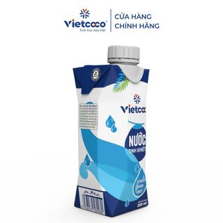 Nước tinh khiết UHT Vietcoco hộp 330ml