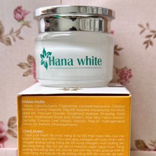 Kem trắng da mờ nám lúa mạch hana white