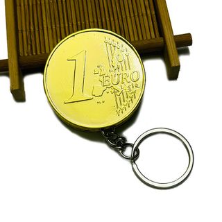 BẬT LỬA MÓC KHÓA HÌNH ĐỒNG TIỀN EURO – XÀI GAS