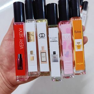 NƯỚC HOA THƯƠNG HIỆU CHAI VUÔNG 10ML