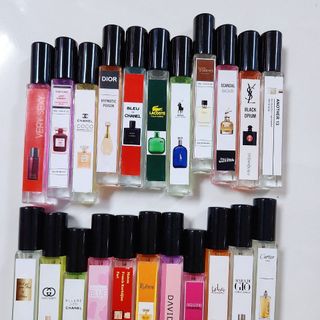 NƯỚC HOA THƯƠNG HIỆU CHAI VUÔNG 10ML