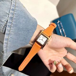 ĐỒNG HỒ DA NỮ THỜI TRANG VUÔNG TRƠN 1