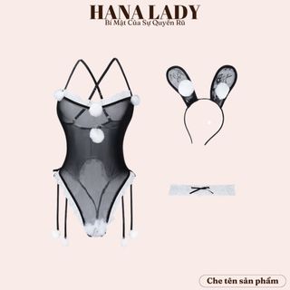 [Mã FADEP2903 giảm đến 30k đơn từ 99k] Đồ ngủ cosplay thỏ bodyuit gợi cảm quyến rũ CP274
