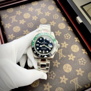 ROLEX GMT MARTER II - Máy Cơ Nhật Thép Đúc Size 40mm