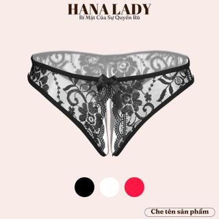 [Mã FADEP2903 giảm đến 30k đơn từ 99k] Quần lót lọt khe, quần chip hở đáy ren sexy quyến rũ LK077