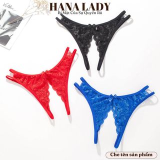 [Mã FADEP2903 giảm đến 30k đơn từ 99k] Quần lót lọt khe, quần chip hở đáy ren sexy quyến rũ LK077