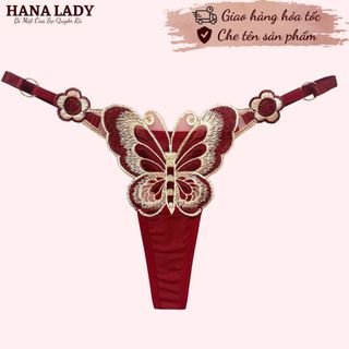 [Mã FADEP2903 giảm đến 30k đơn từ 99k] Quần Lót Nữ Gợi Cảm - Quần Lọt Khe Hình Bướm Sexy Quyến Rũ LK137