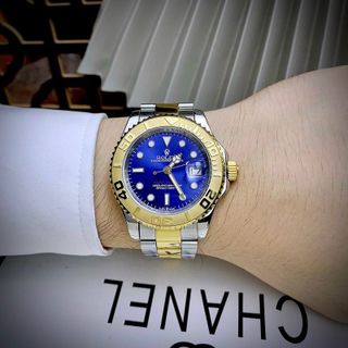 ROLEX YATCH MASTER - Automatic thép mạ PVD bền màu , kính tráng saphire. máy: Automatic (cơ)size 40mm