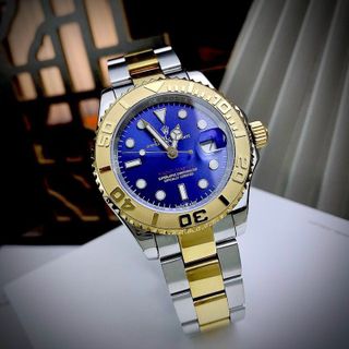 ROLEX YATCH MASTER - Automatic thép mạ PVD bền màu , kính tráng saphire. máy: Automatic (cơ)size 40mm
