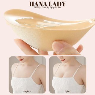 Áo ngực dán siêu nâng, miếng dán nâng ngực tạo khe mút bán mì dày 5cm cao cấp cho cô dâu DT050