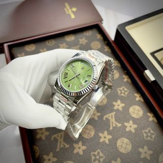 /-flag ROLEX Day Date Xanh Lá - Máy cơ nhật 38-41mm /-flag Sẵn sll các màu